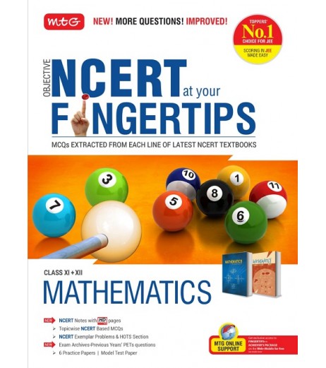 Objective NCERT at your FINGERTIPS Mathematics for NEET-AIIMS | Latest Edition JEE Main - SchoolChamp.net